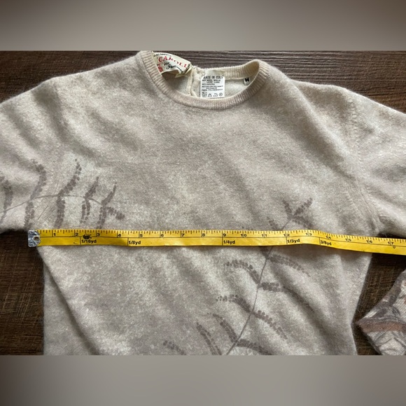 LES TRICOTS Carroll for Sadimara vintage wool angora sweater made in Italy sz S - Picture 13 of 16
